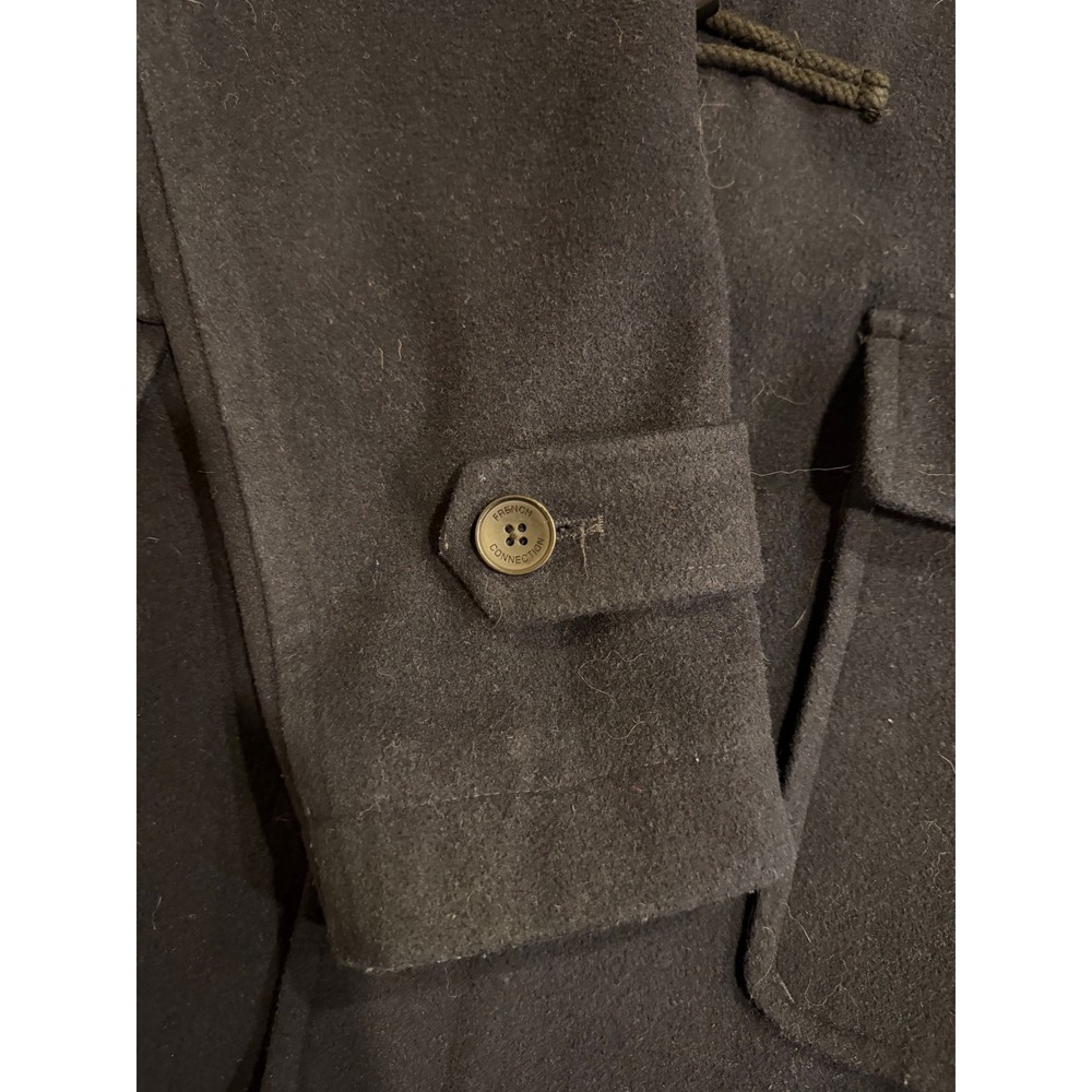 French Connection Wool Blend Toggle Coat Small Na… - image 6